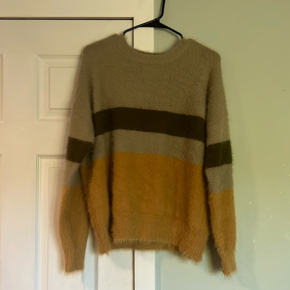 Roolee Brown Fuzzy Sweater